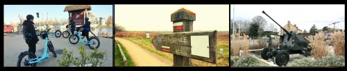 Pegasus bridge en Bullster, la balade de la baie, 